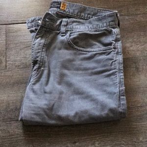 J crew grey Corduroy pants